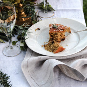 torta cioccolato, rosmarino, giardino, ricetta, accade in tavola