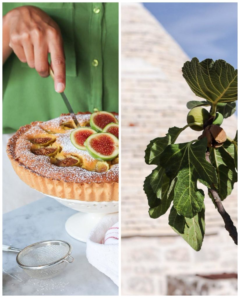 fichi, torta, frangipane