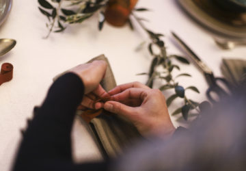 tavola, table setting, workshop