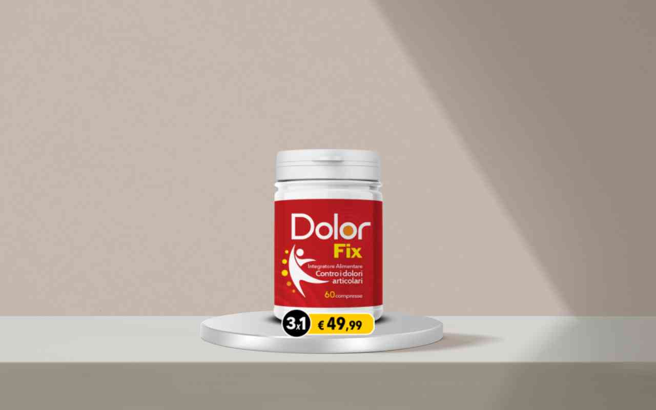 DolorFix: prova l’integratore naturale per dolori muscolari e recupero efficace