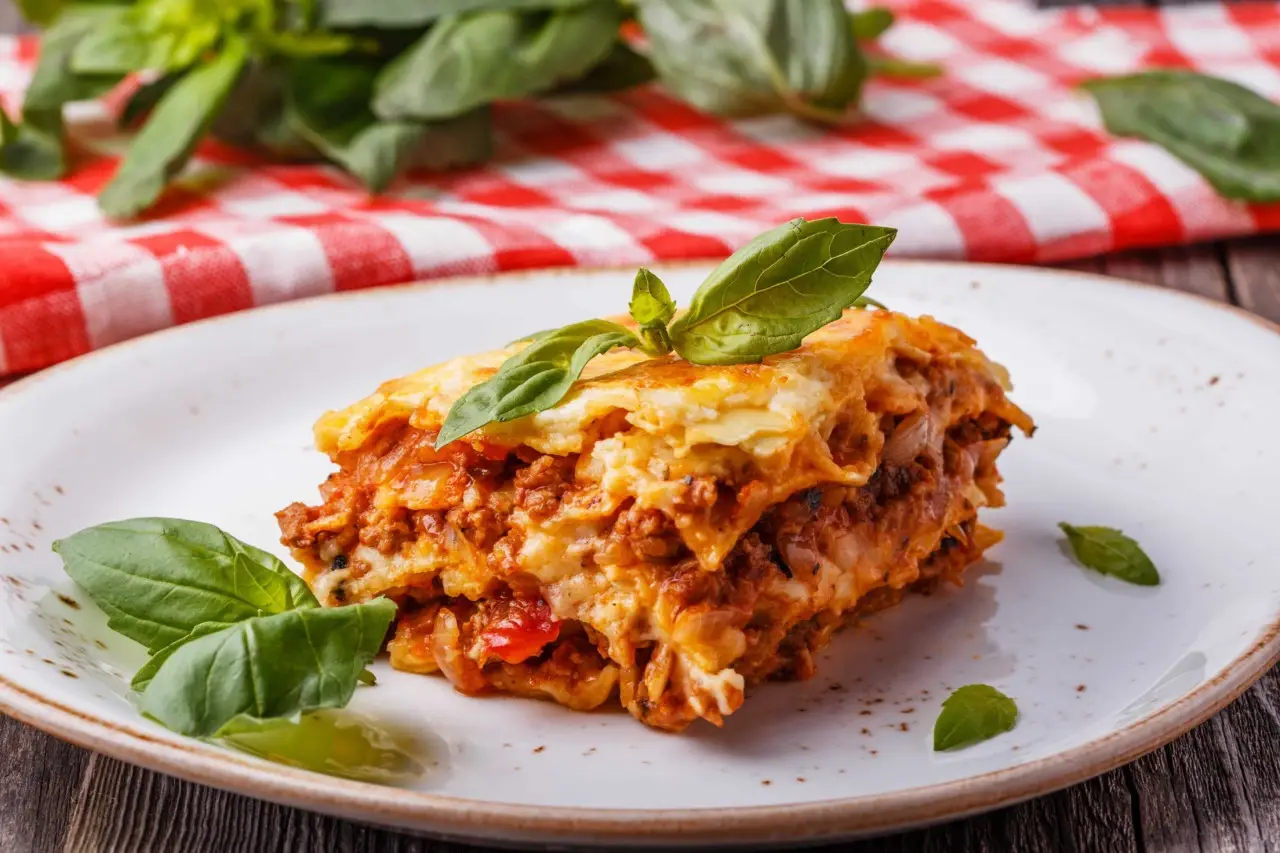 Lasagne veloci con besciamella senza burro