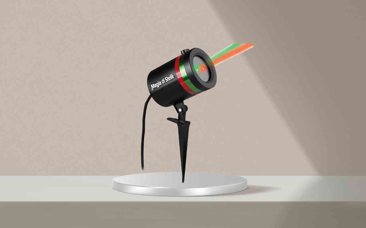 Scopri come trasformare ogni spazio con Magia di Stelle, il faretto laser unico