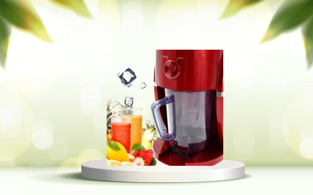 Scopri il tritaghiaccio elettrico in acciaio inox: cocktail e granite perfetti a casa