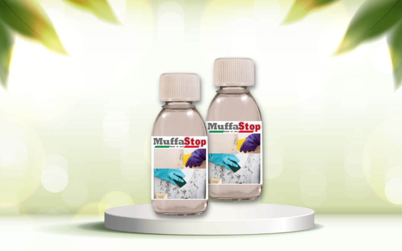 Elimina la muffa in pochi minuti con Muffa Stop: scopri il detergente efficace