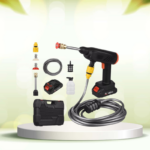 Scopri la pistola idropulitrice elettrica portatile: pulisci ovunque senza rubinetto