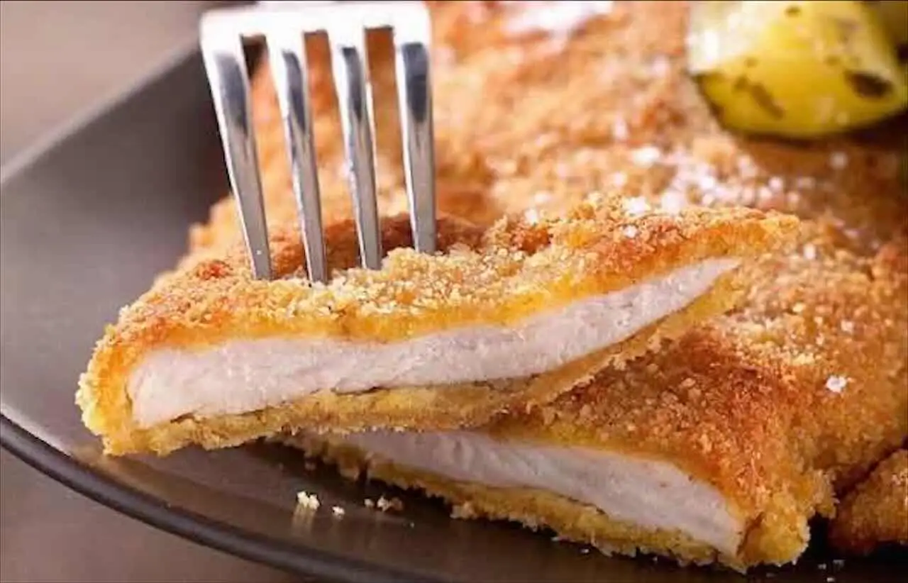 Cotoletta croccantissima con la doppia panatura che non fallisce mai